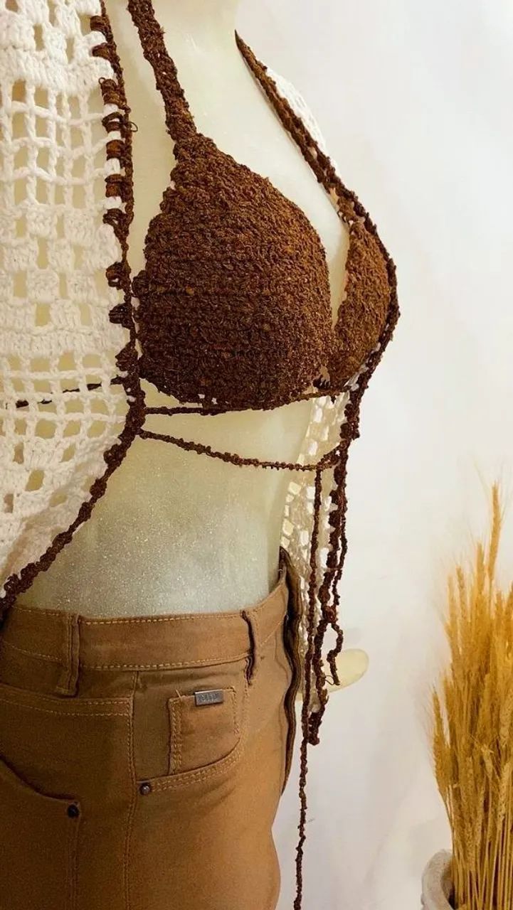 Calça youcom cigarrete e colete c toptam 33 - Foto 2