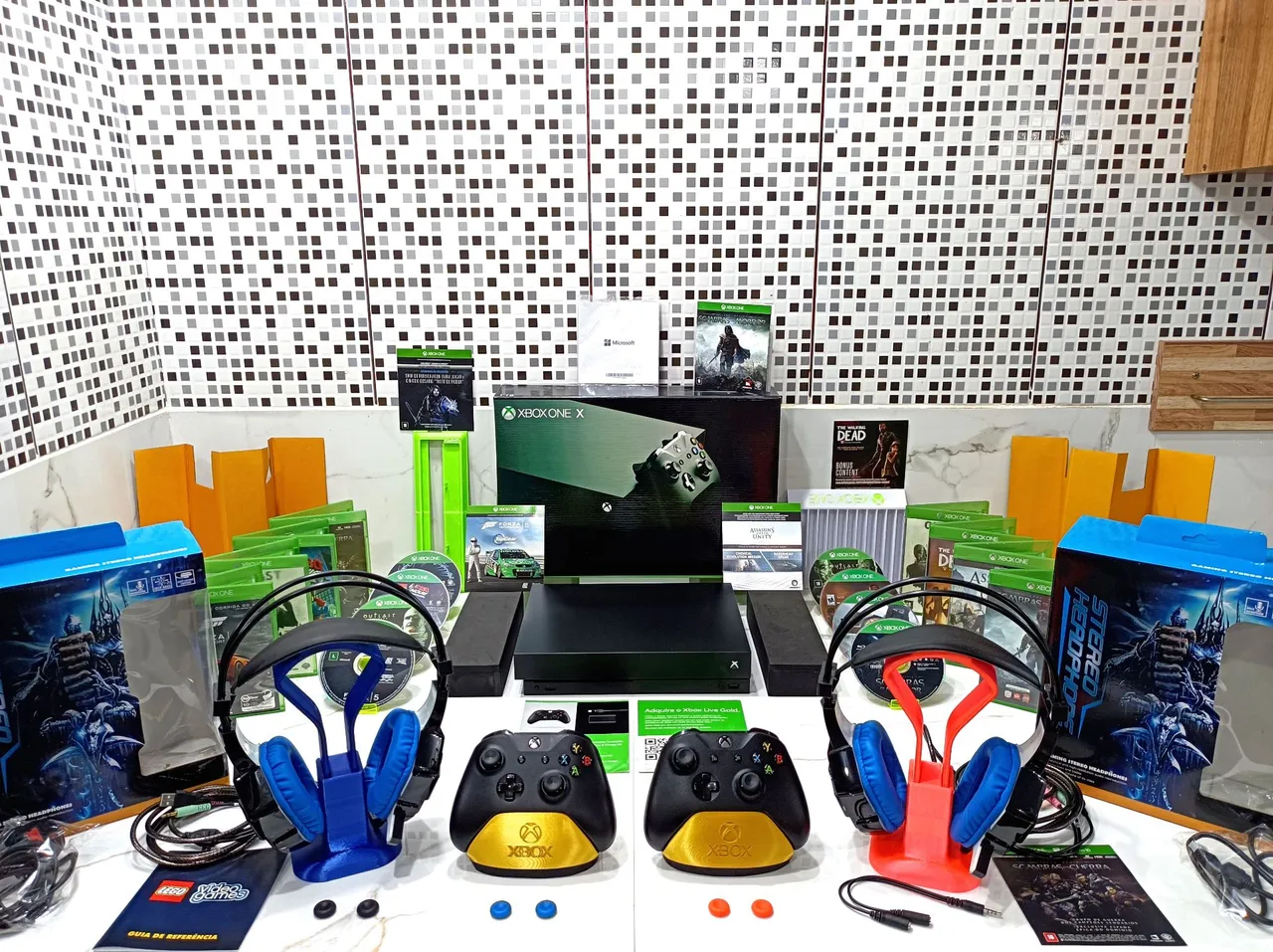XBOX ONE X COMPLETO PARCELO PARA FACILITAR