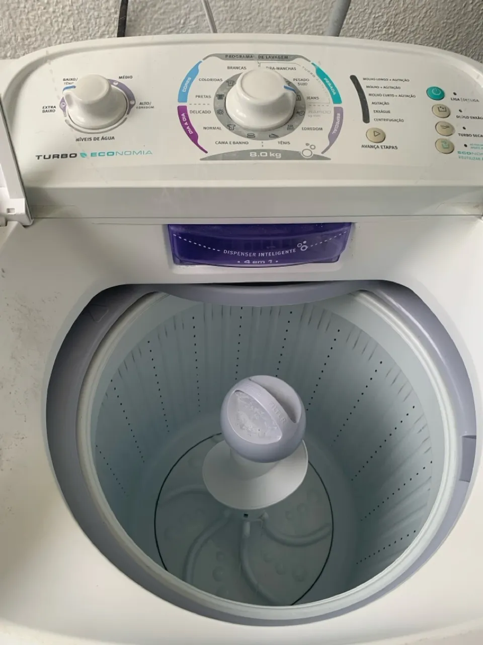 Máquina de Lavar Roupa Turbo Economia 8kg ELETROLUX