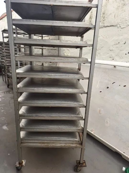 Estante de metal para cozinha industrial - Foto 2