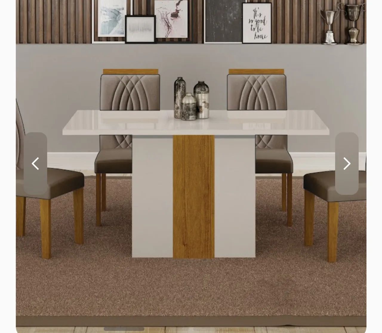 Mesa doah com 4 cadeiras !! Tr228m