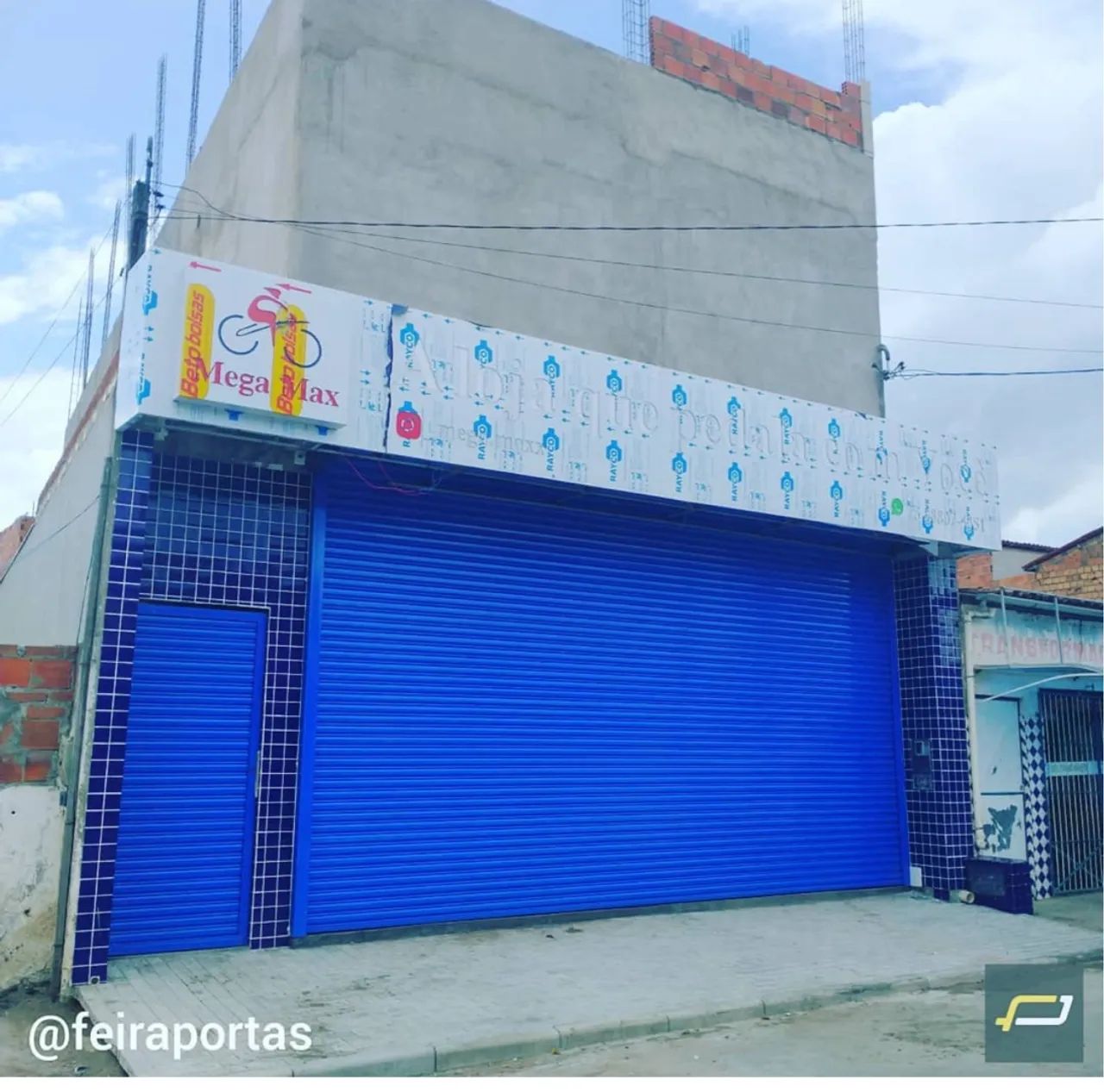 Portas automáticas de enrolar 