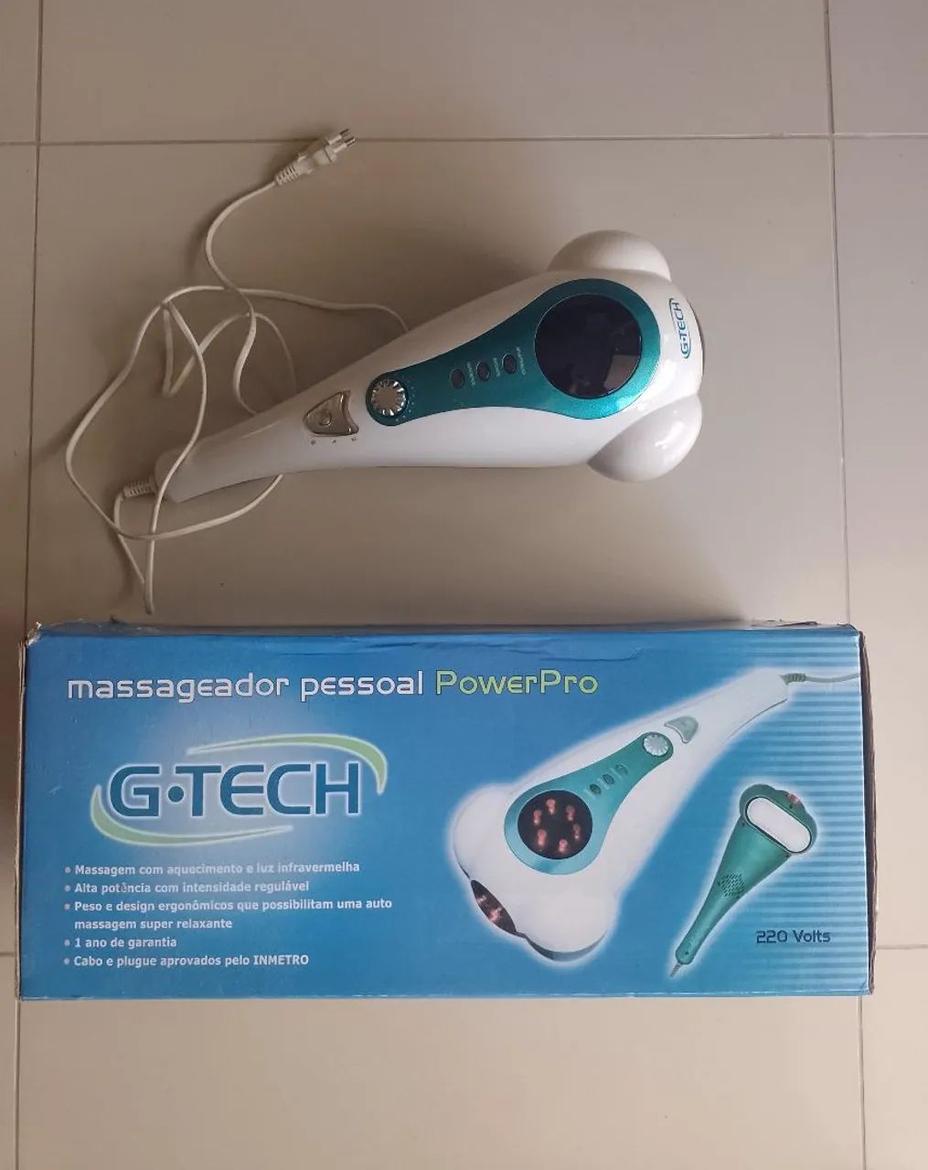 Massageador G-Tech PowerPro - Alívio da dor e relaxamento - Foto 4