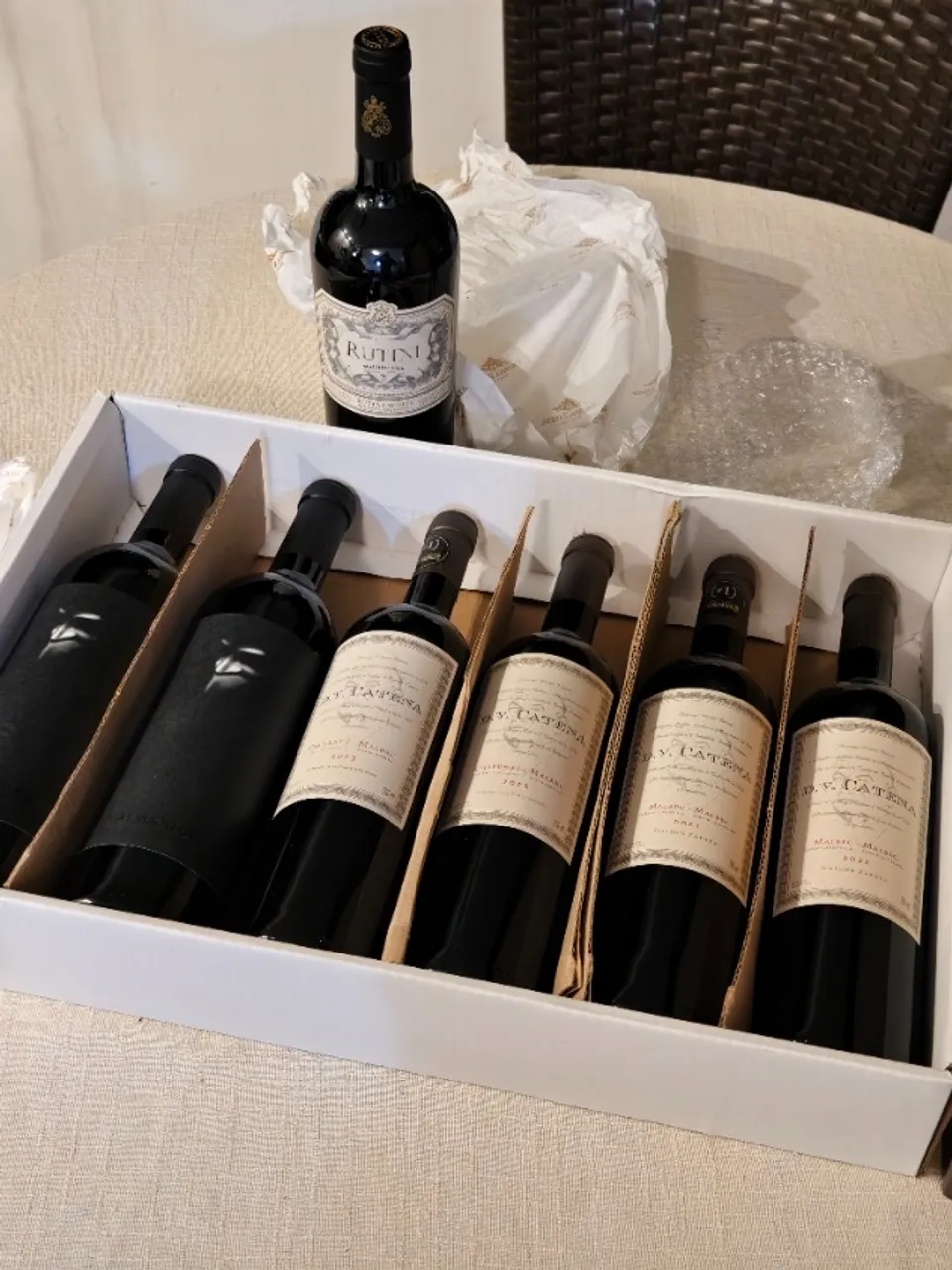 Vinhos Argentinos. Alma negra, Dv catena, Rutini