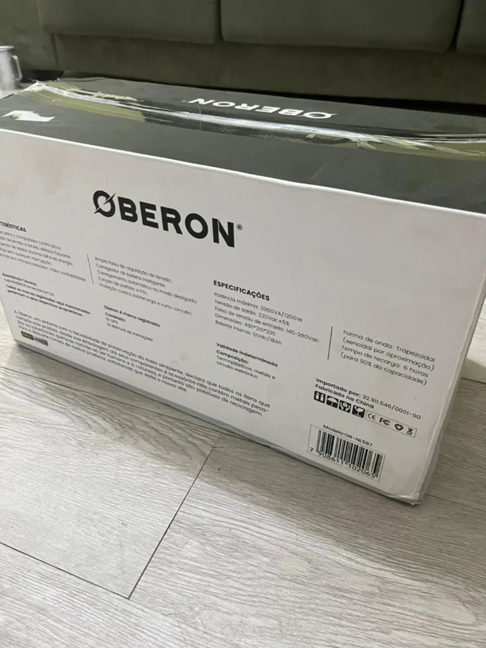 NOBREAK OBERON NL587 2000VA 220V - Foto 2