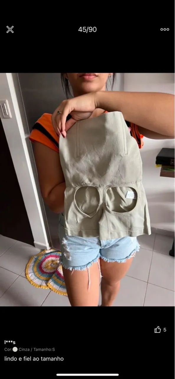 Short cinta empina bumbum modelador - Foto 3