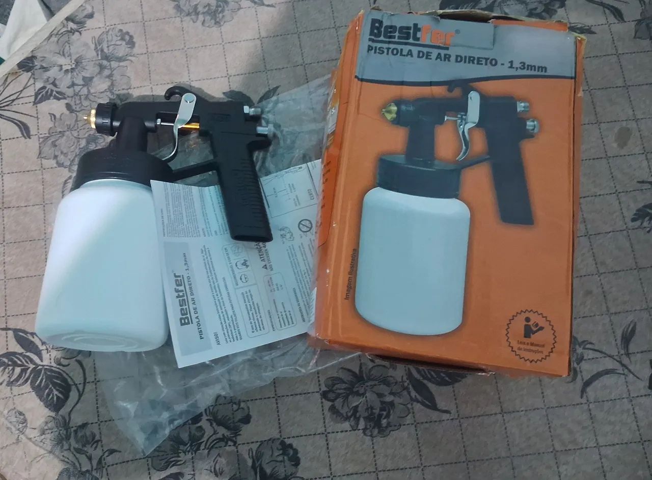 PISTOLA PLÁSTICA PRA PINTURAS