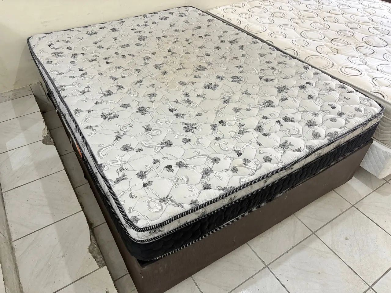 Cama Box de casal com colchão, cama box Ortobom - Foto 3