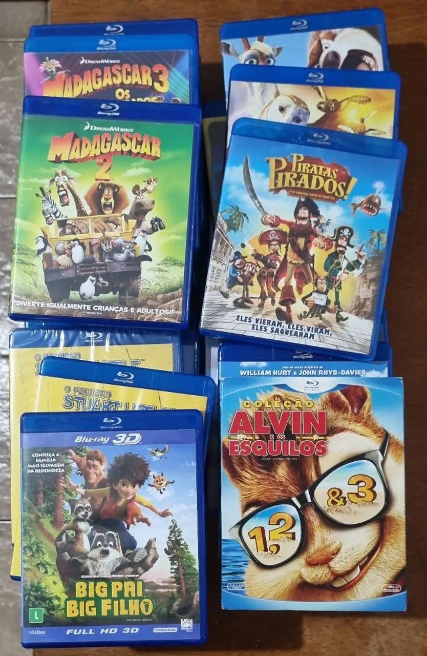 Blu-Ray - Diversos Filmes Infantis - Foto 2