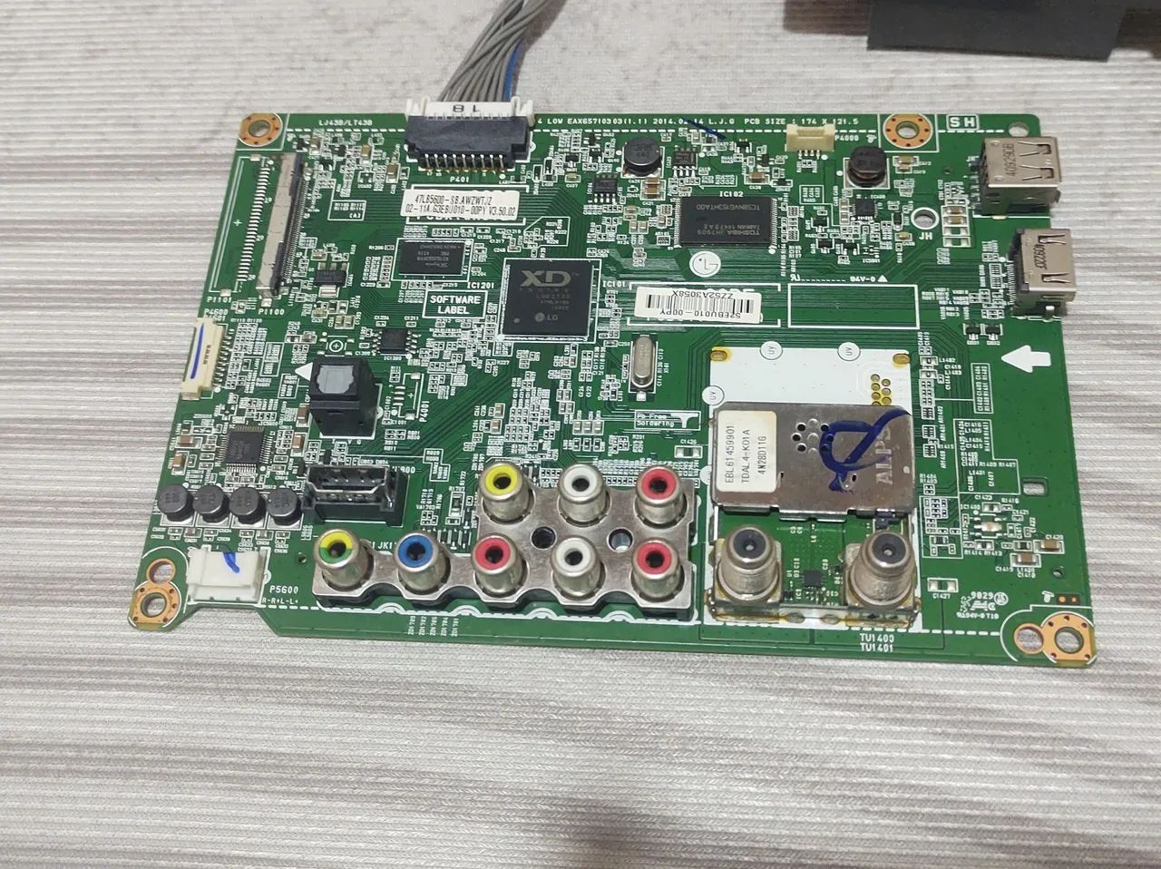 Placa principal TV LG 47LB5600 - Foto 3