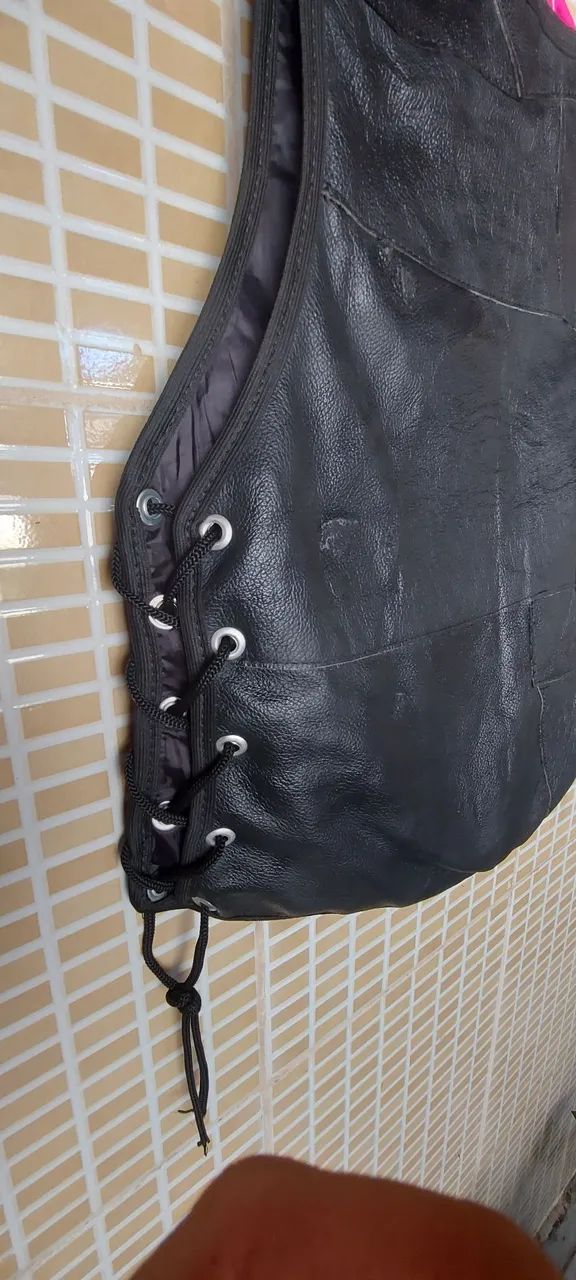 Jaqueta de couro para motociclista 2 jaquetas - Foto 5