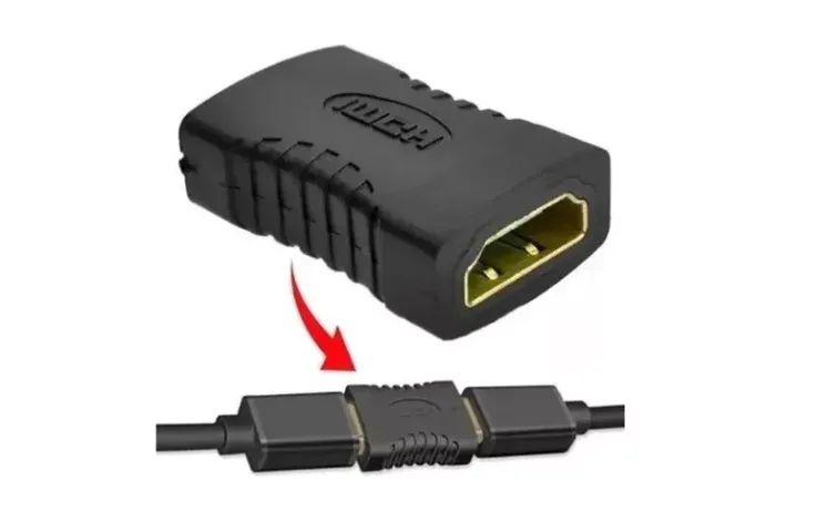 Adaptador Emenda Hdmi Fêmea X Hdmi Fêmea - Foto 3
