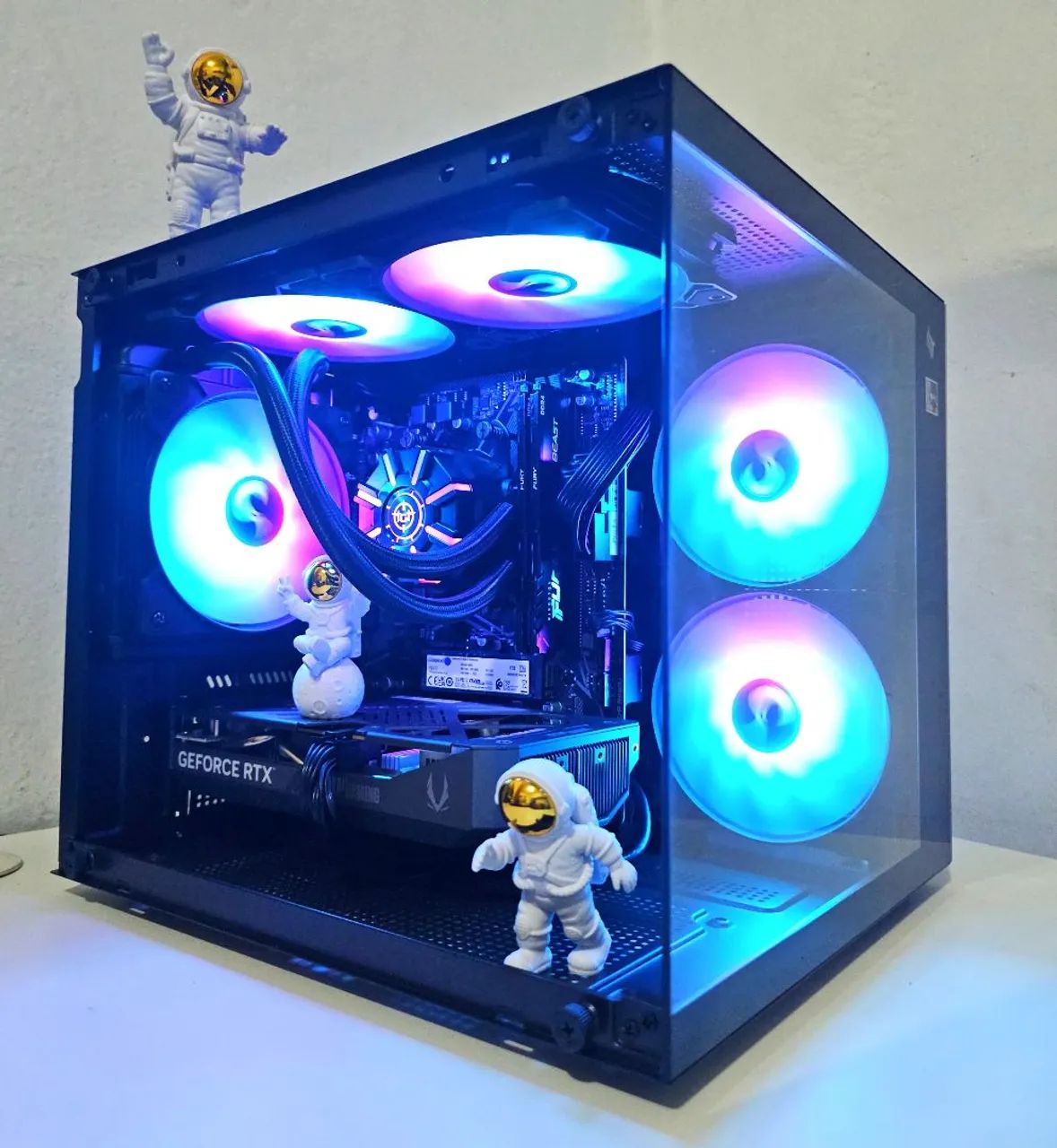 PC Gamer Top!!!  Ryzen 5 5600X + RTX5060 + 16GB DDR4 + 1TB NVME + wi-fi e Bluetooth!!! - Foto 5