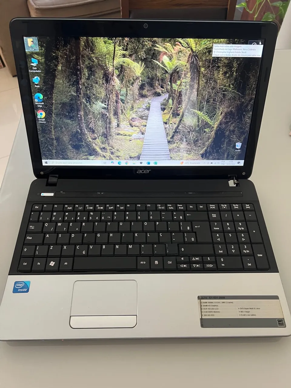 Vendo notebook acer