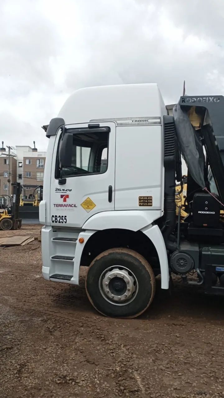CAMINHÃO CAÇAMBA VW26.420 6x4  ANO 2015 - Foto 5