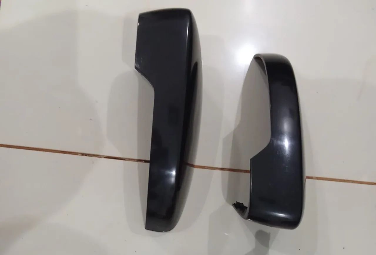 Par de Capas de Retrovisor Preto - Foto 2