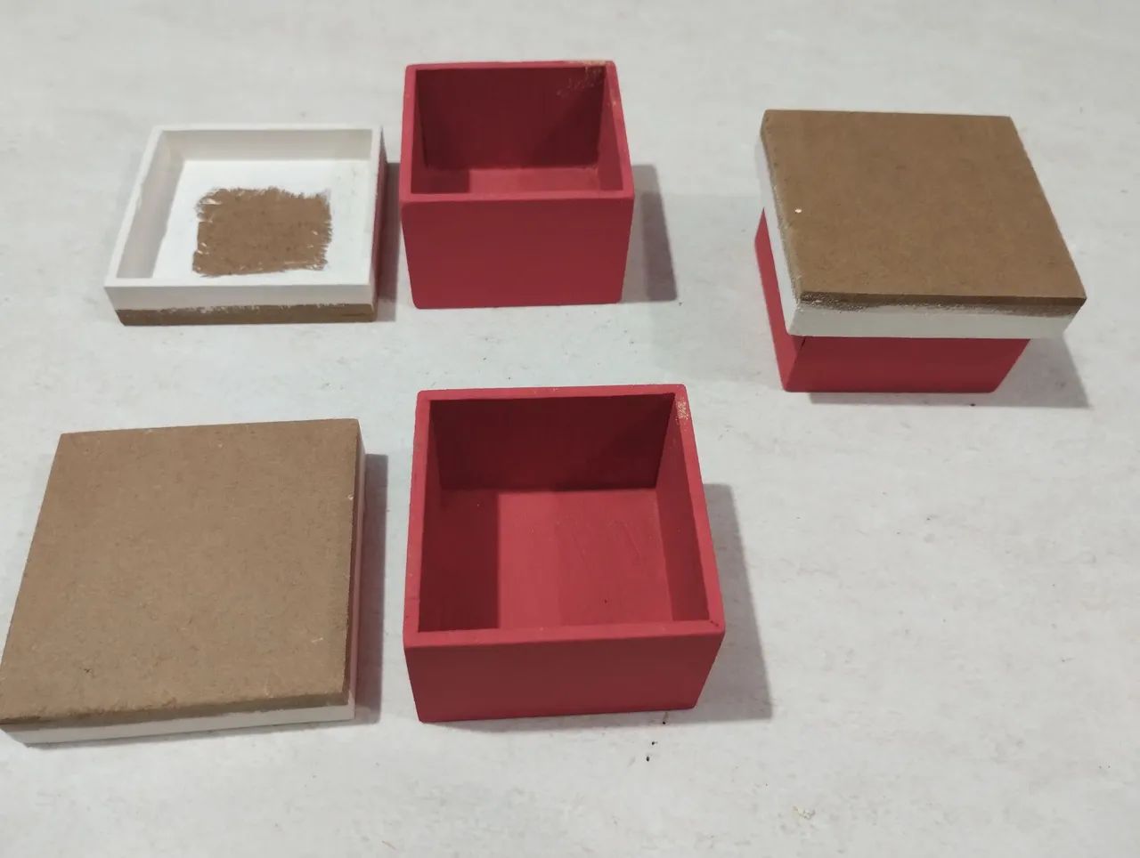 Caixas em MDF