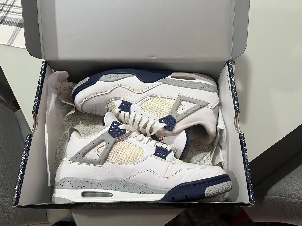 Air Jordan 4 Midnight Navy 45 - Foto 4