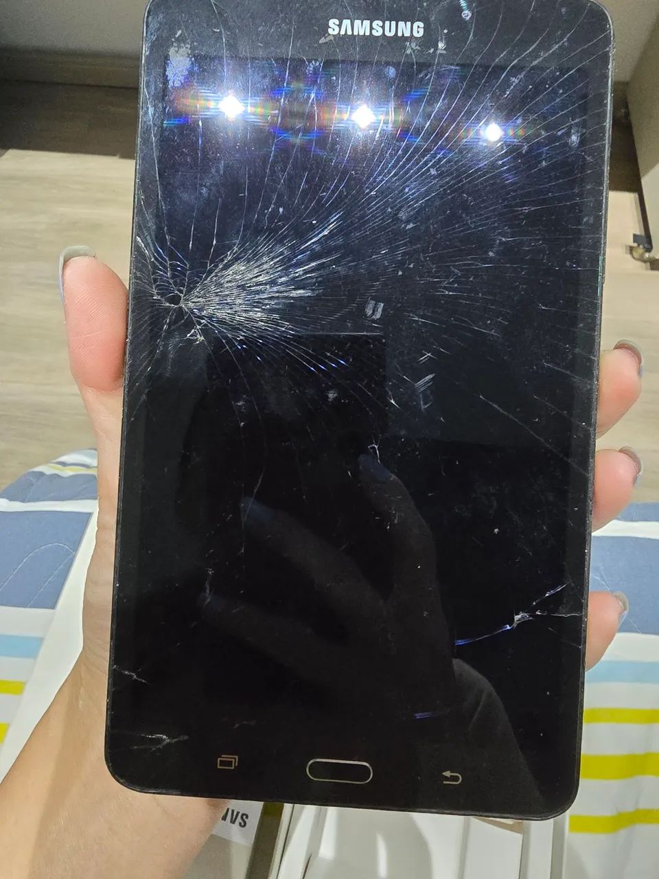 Tablet Samsung A6 quebrado - Foto 4
