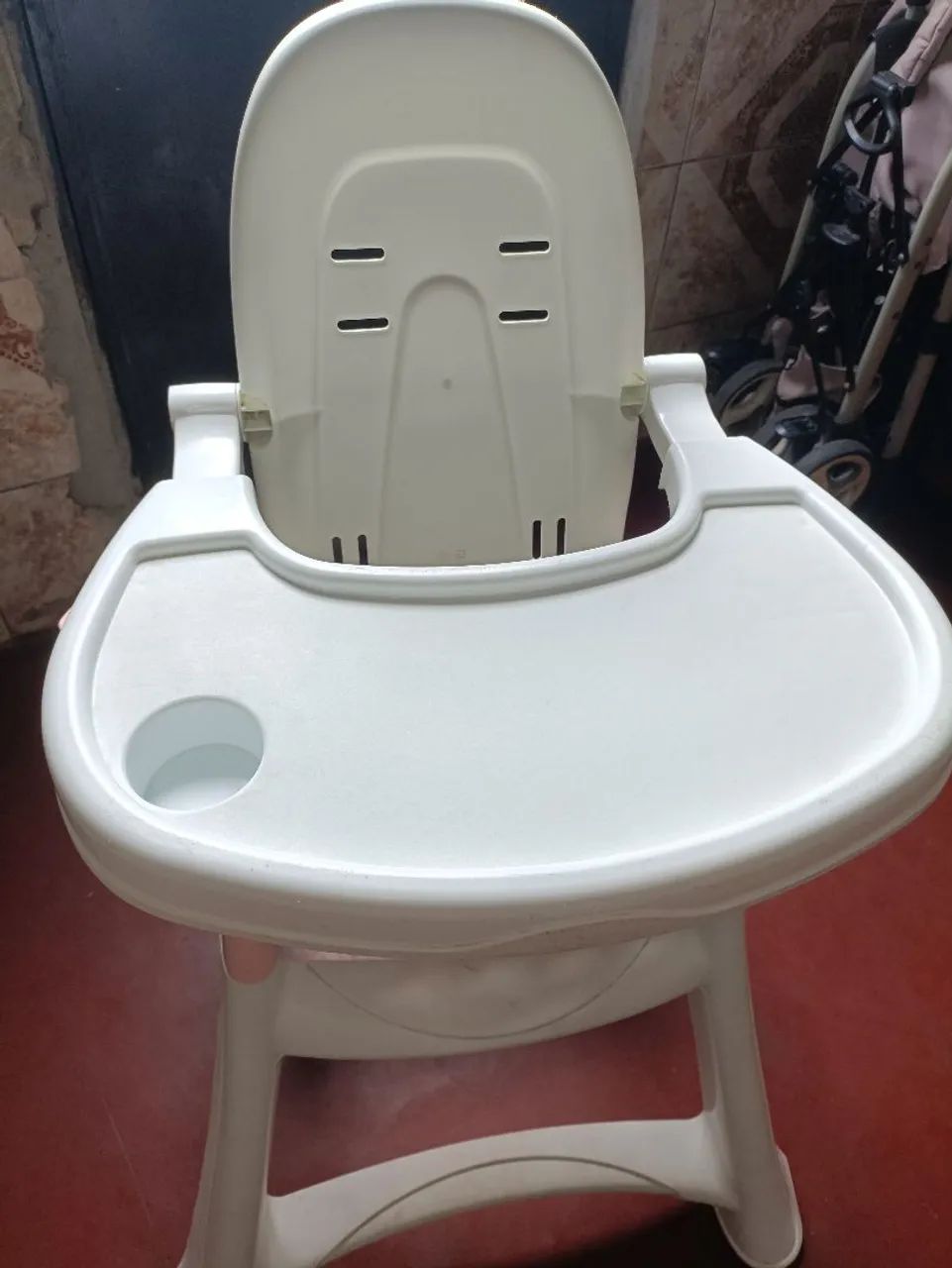 Cadeira de Alimentação para Bebê - Branca