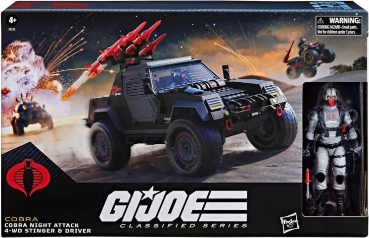 Cobra Stinger E Driver Gi Joe Classified Series - Lacrado