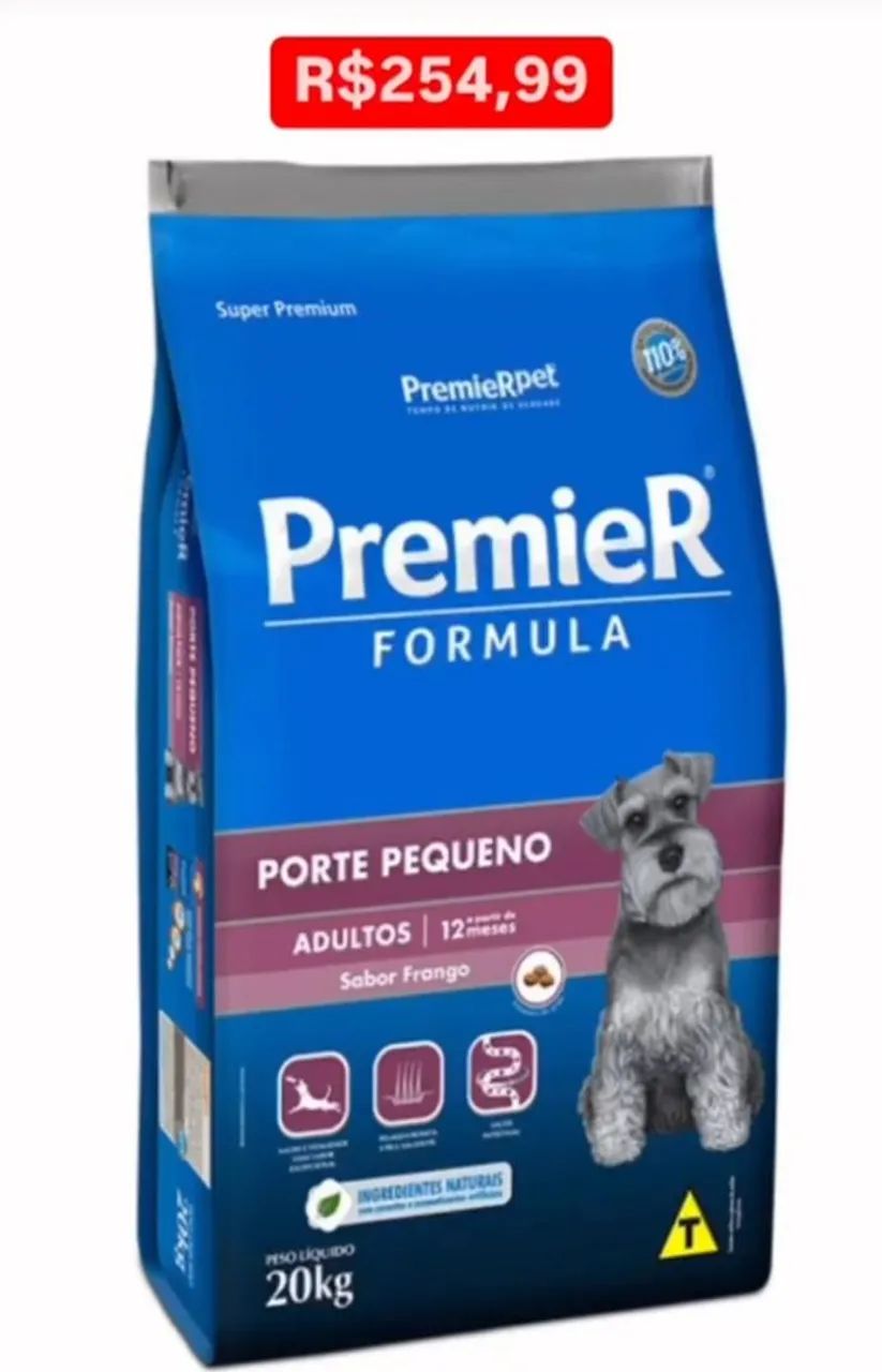 Ração Premier Formula Porte Pequeno Filhotes 20kg - Foto 4