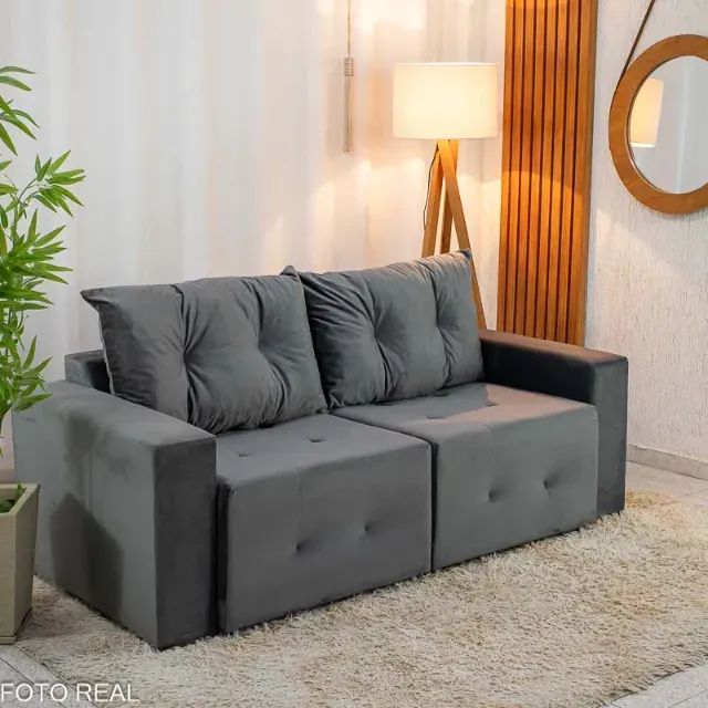 Sofá Retrátil Havaí 1.80m  Sem Caixa - Produto Novo! Pronta Entrega!  - Foto 6