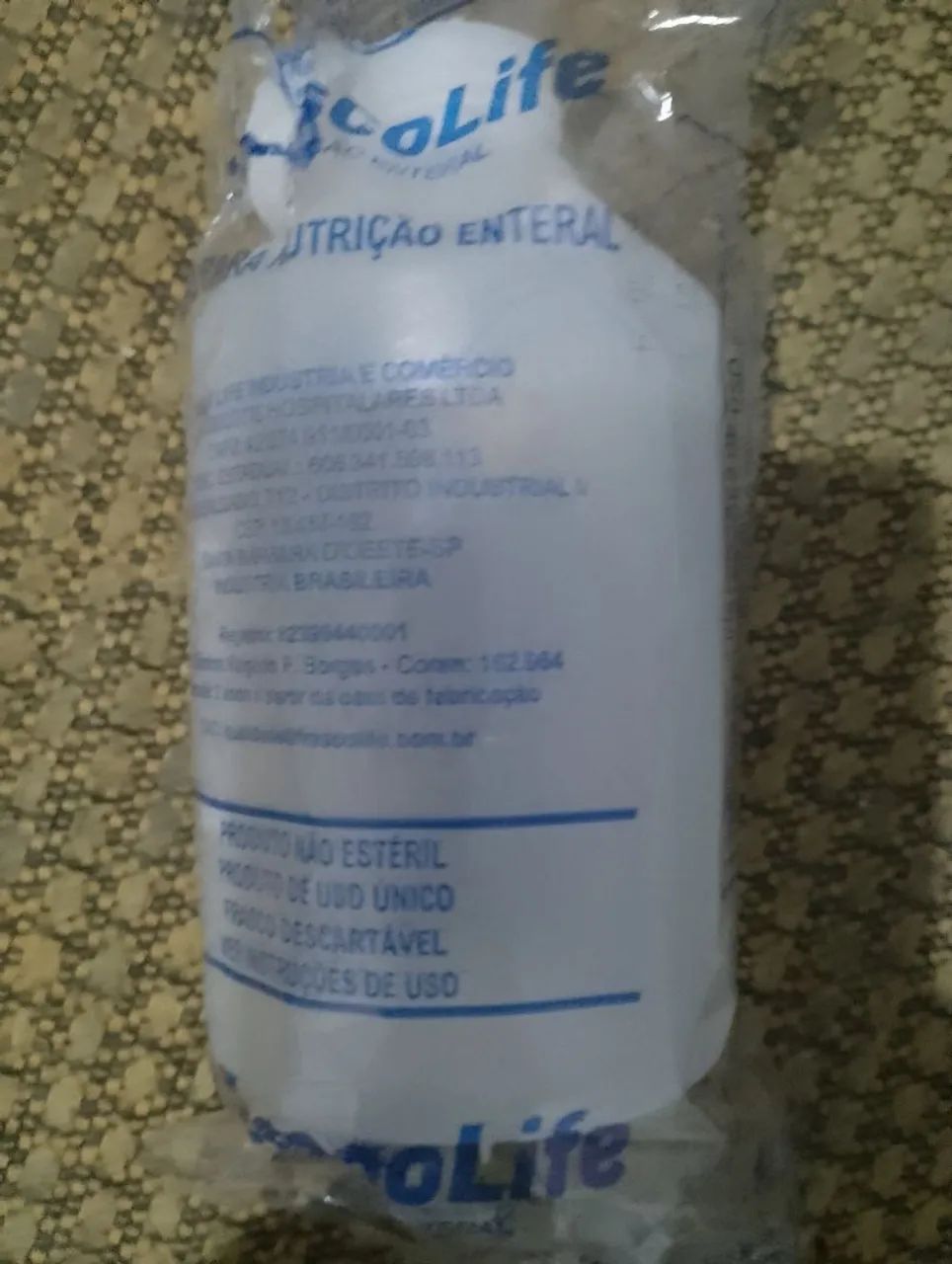 Frasco para nutrição 