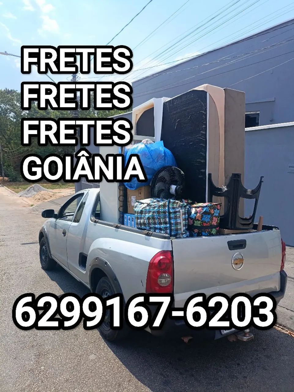 Pequenos fretes Goiânia 