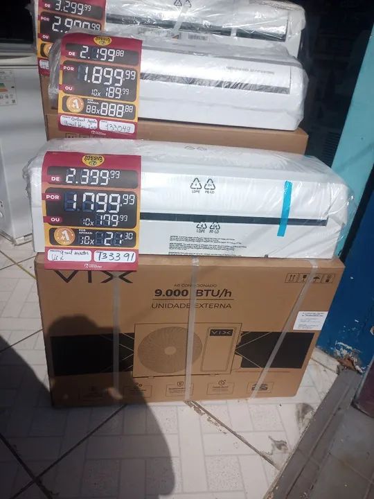 Ar condicionado 9 mil BTUs 