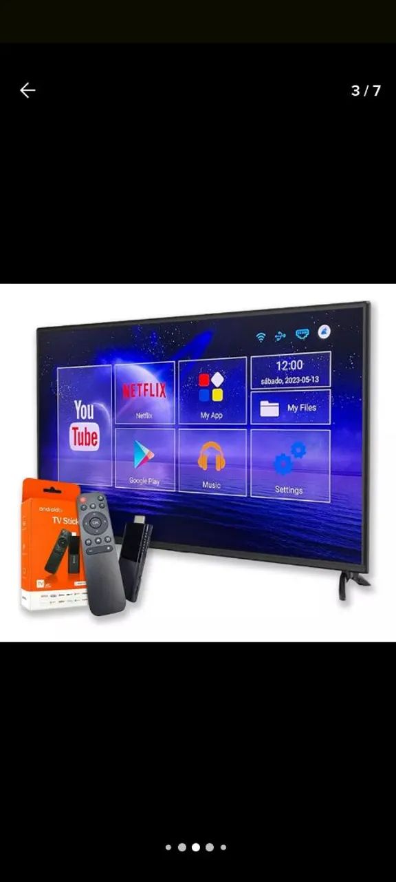 Android TV Stick 4K - Novos com garantia - Foto 4