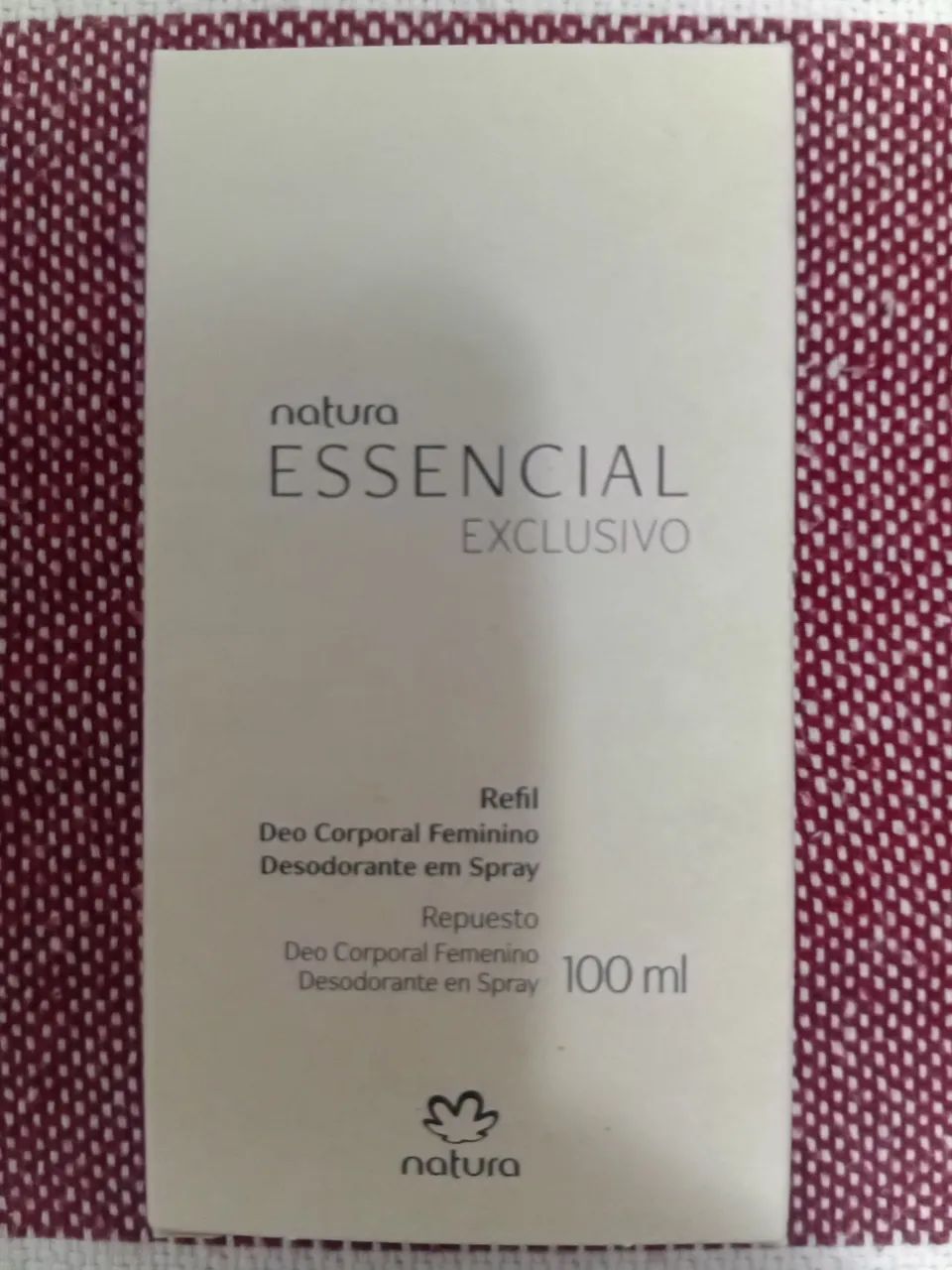 Refil essencial perfume 