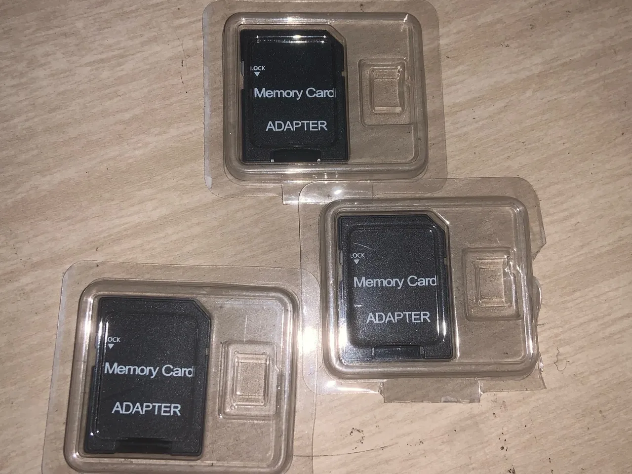3 Adaptadores de cartão de memória SD