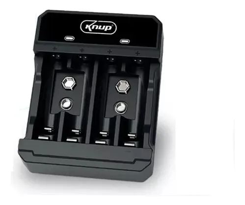 Carregador de 4 Pilhas Usb - Foto 2