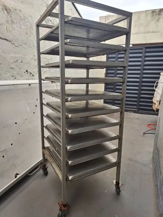 Estante de metal para cozinha industrial - Foto 3