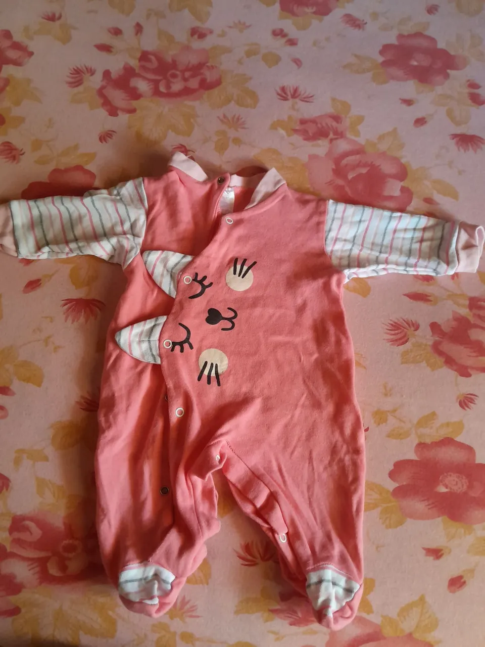 Macacão Bebê Menina - Tamanho P M e G