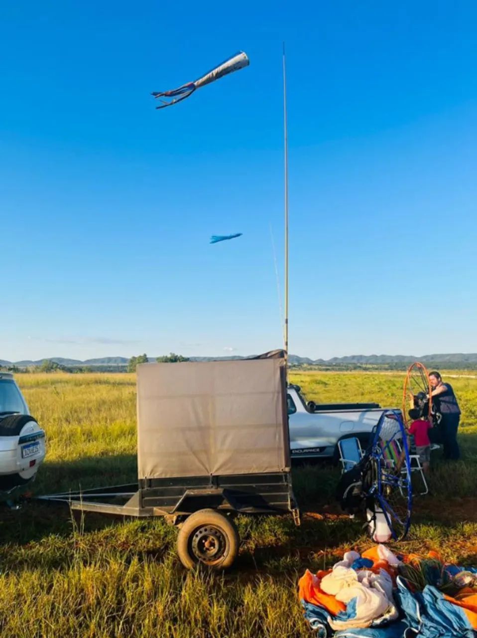 Paramotor BalckDevil + Asa + Reserva + Rádio + Capacete  - Foto 5