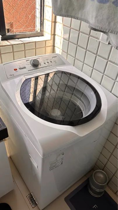 Máquina de Lavar Brastemp BWH 15A/220 branca 15kg varios Ciclos, funções e níveis de água