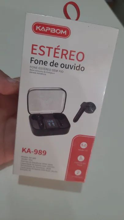 Fone Bluetooth KA - 989 