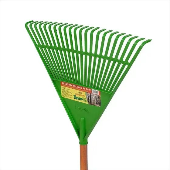 Rastelo/ancinho plástico p/folhas trapp