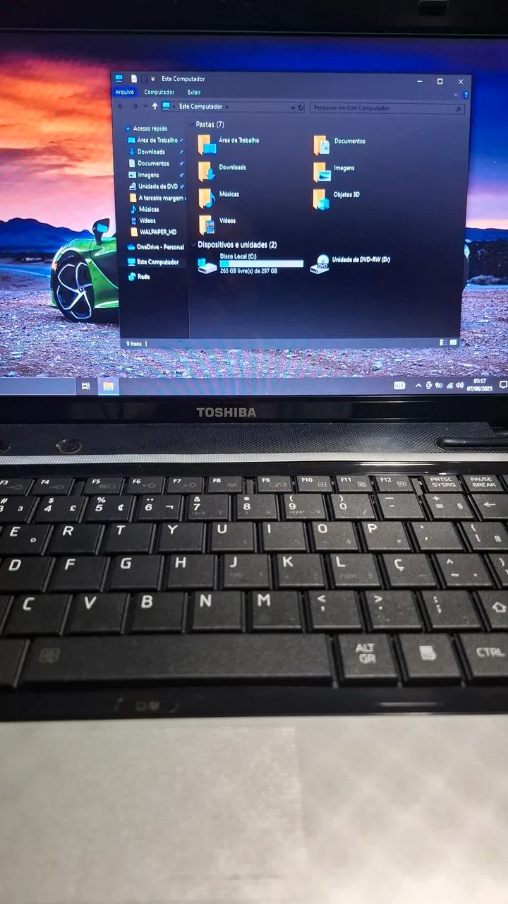 Notebook Toshiba, com Core i5 2.50GHz, 6gb ram, hd 320gb e tela 14" - Foto 5