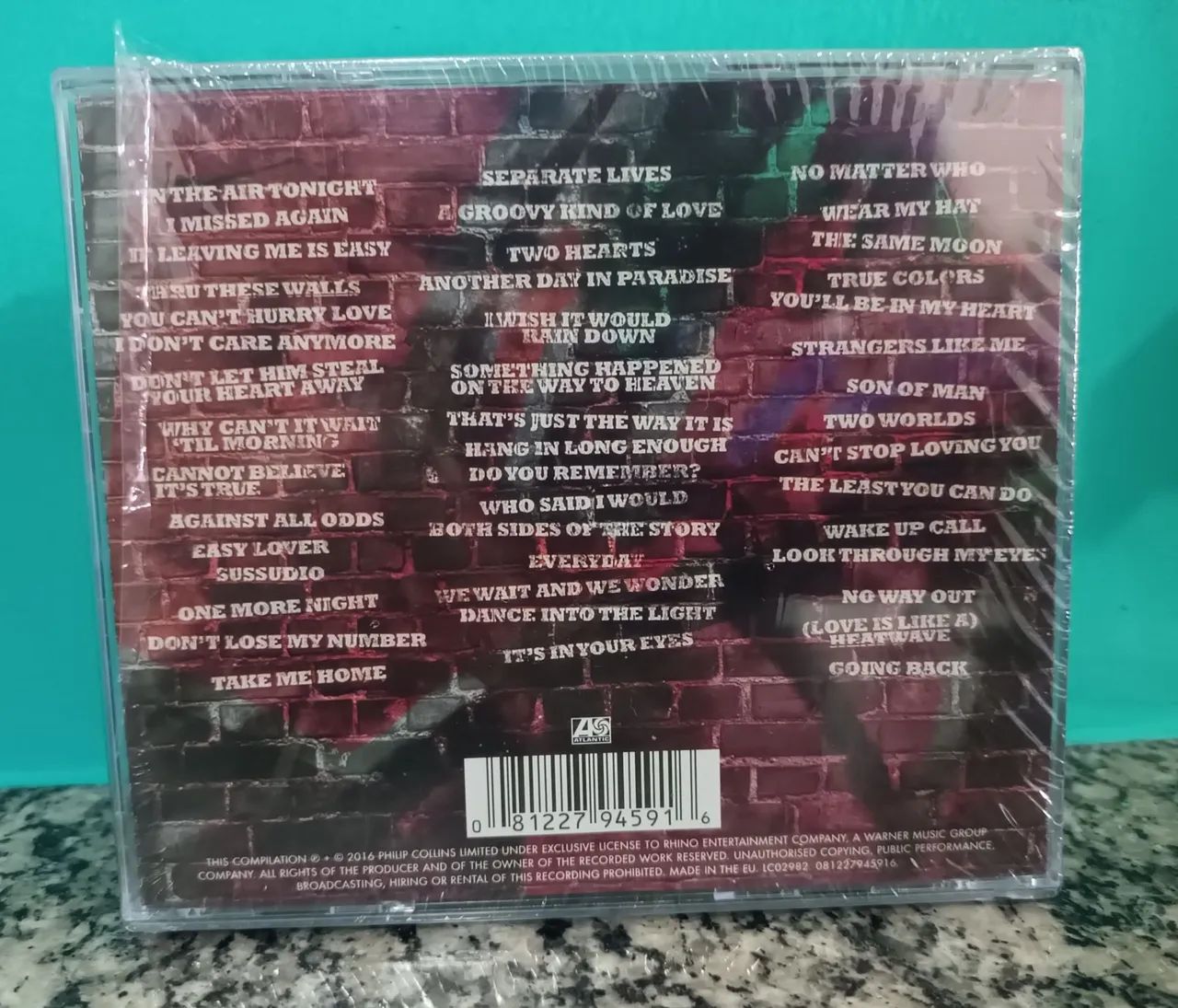 CD Phil Collins - The Singles três cds - Foto 2
