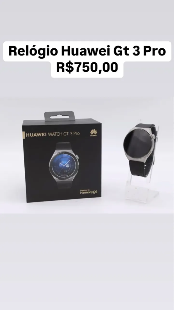 Relógio Huawei GT 3 Pro Novo