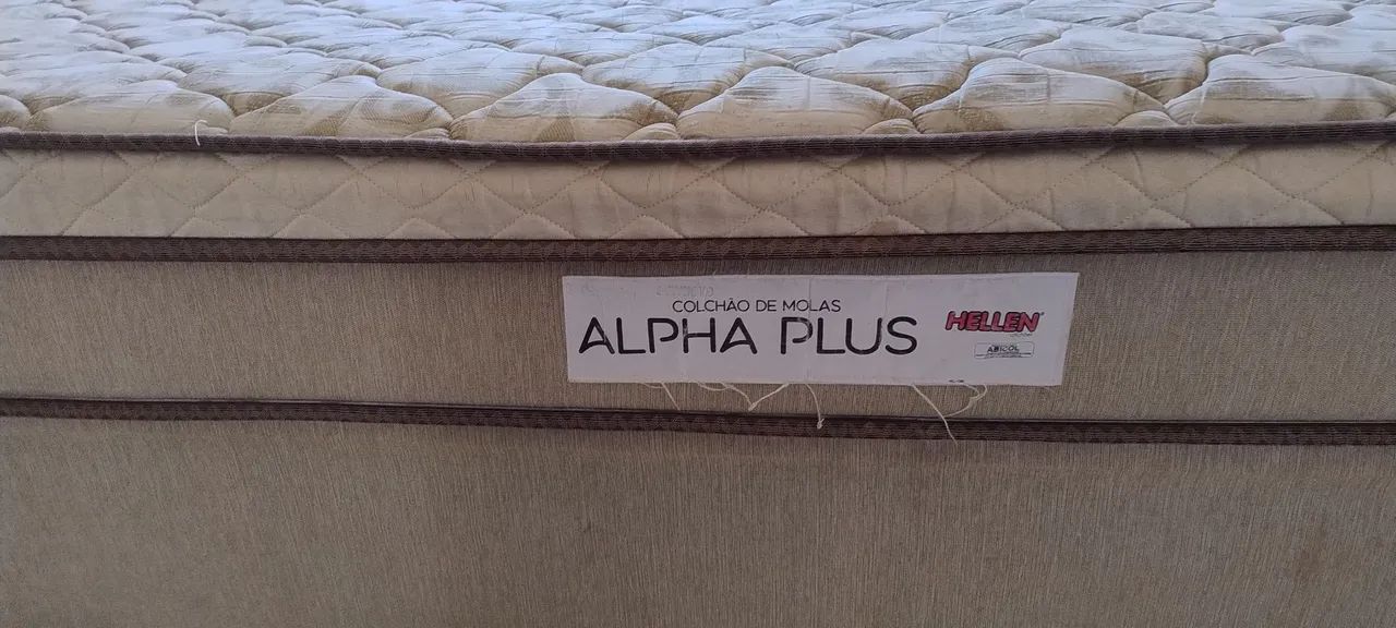 Cama Box King Size com colchão de molas ensacadas e cabeceira Estofada - Foto 2