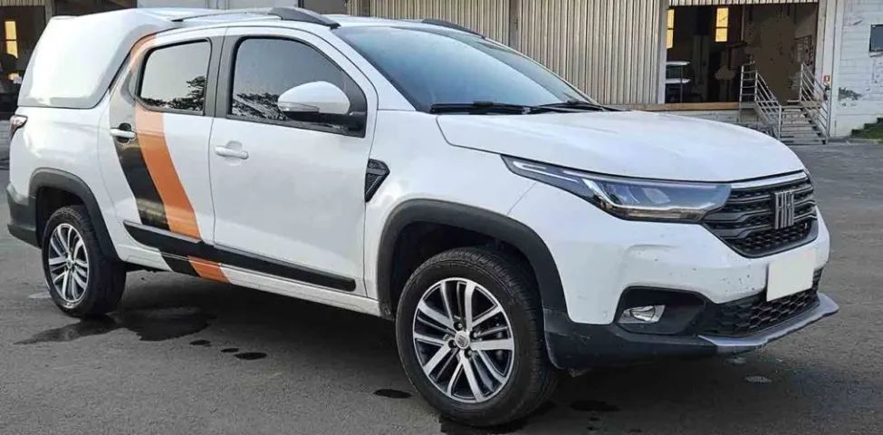 Capota De Fibra De Vidro Para fiat Strada Cabine Dupla  2021 a 2026. * Oferta Imperdível * - Foto 6