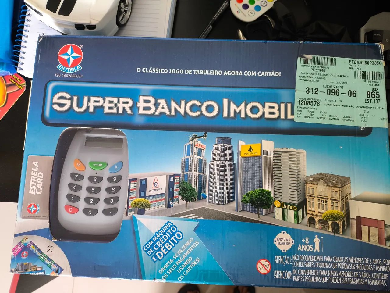 Jogo de Tabuleiro - Banco imobiliário  - Foto 3