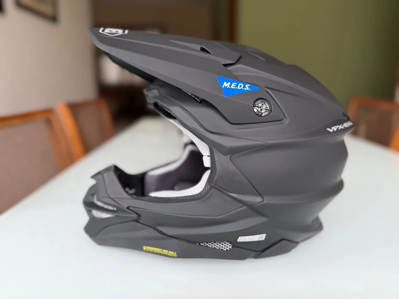 Capacete Shoei NOVO  VFX-EVO Off Road Trilha Enduro TAM L - Foto 3