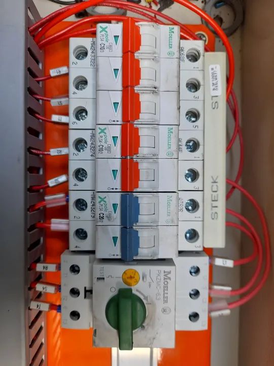 Painel de controle p/ 2 motores de 3cv  - Foto 5
