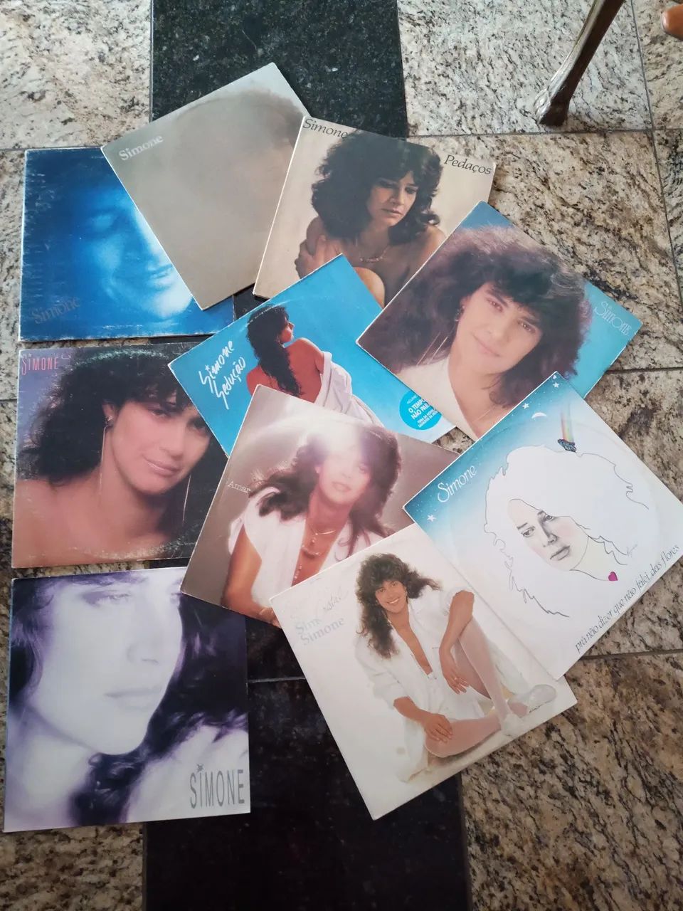 Simone coleção discos de vinil