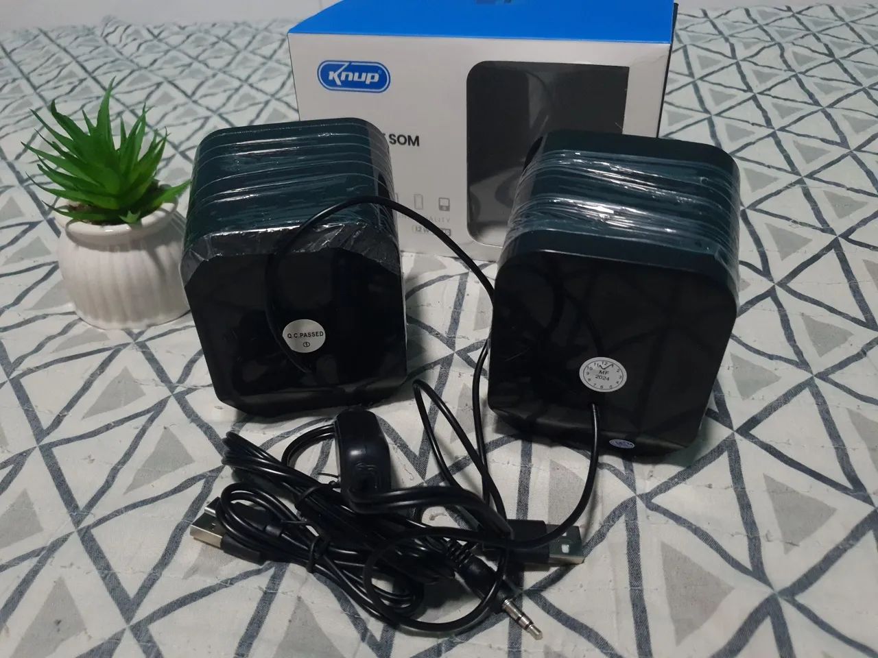Caixa de Som Knupp para Computador, notebook 12w - Foto 2